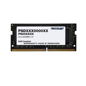 ოპერატიული მეხსიერება: Patriot SL DDR4 8GB 3200MHz SODIMM - PSD48G320081S
