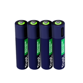 25671 USB-C RECHARGEABLE BATTERIES 4P - AAA
