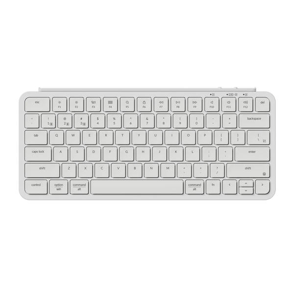 Keyboard Keychron B1 Pro, USB/WL/BT, ivory white