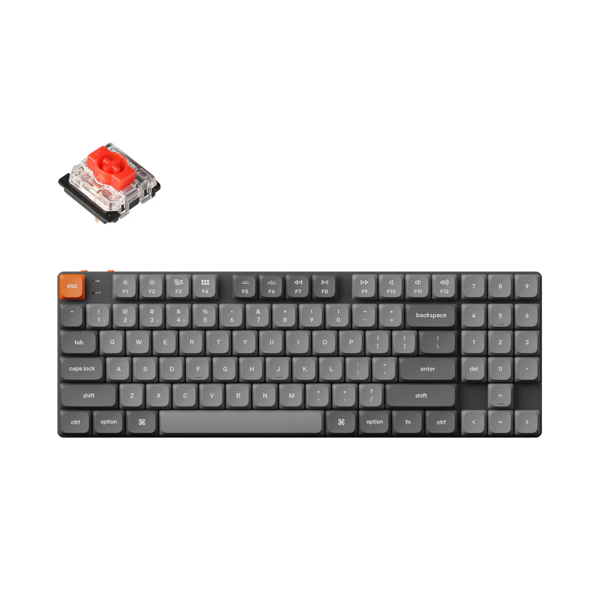 Mechanical keyboard Keychron K13 MAX 90Key, K pro Brown, WL/BT/USB-A, QMK, EN, RGB