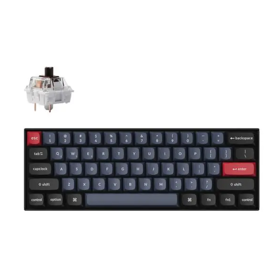 Mechanical keyboard Keychron K12 PRO 61Key, K pro Brown, BT/USB-A, Hot-swap, EN, White Led