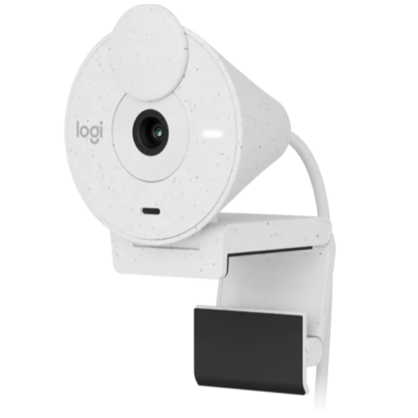Brio 300 LOGITECH  Full HD webcam 1080p/30fps, 2MP, microphone , OFF-WHITE - USB 1.5 m L960-001442