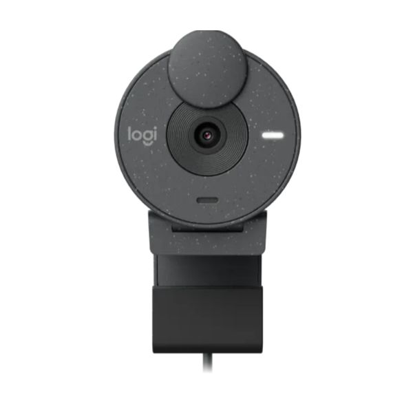Brio 300 LOGITECH  Full HD 1080p/30fps, 2mp,  70°, webcam noise-reducing mic GRAPHITE - USB 1.5 m 960-001436