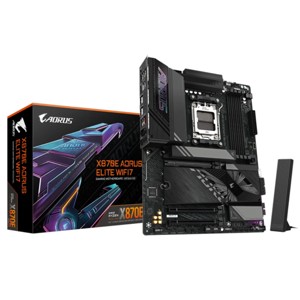 GIGABYTE Motherobard X870E A ELITE WIFI7 sAM5 X870 4xDDR5 M.2 HDMI Typc-C ATX