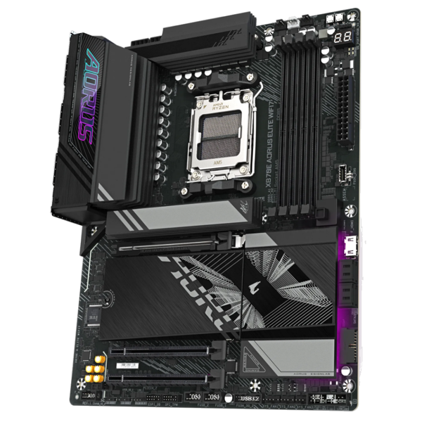 GIGABYTE Motherobard X870E A ELITE WIFI7 sAM5 X870 4xDDR5 M.2 HDMI Typc-C ATX