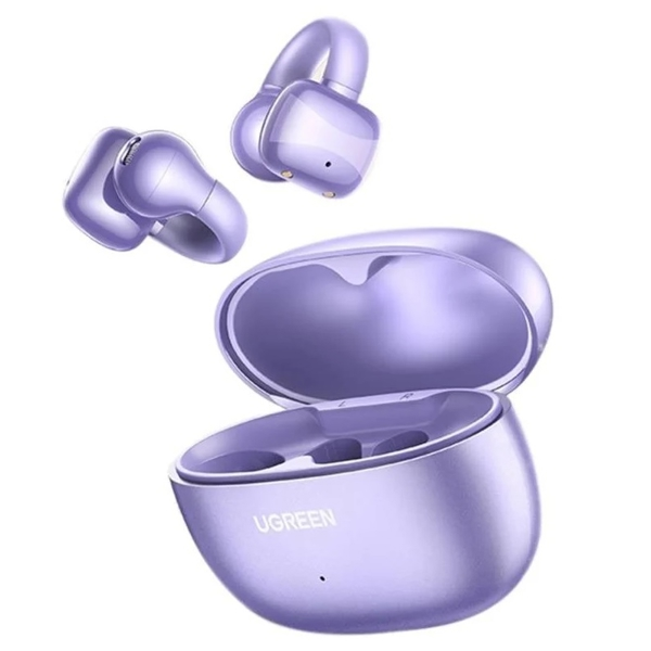ყურსასმენი UGREEN WS209 (55430) HiTune S3, Earbuds, Wireless, Bluetooth, IPX5, Purple