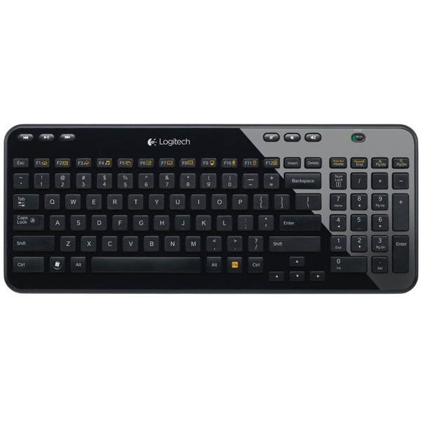 K360 Logitech Wireless Keyboard BLACK ENG/RUS L920-003095