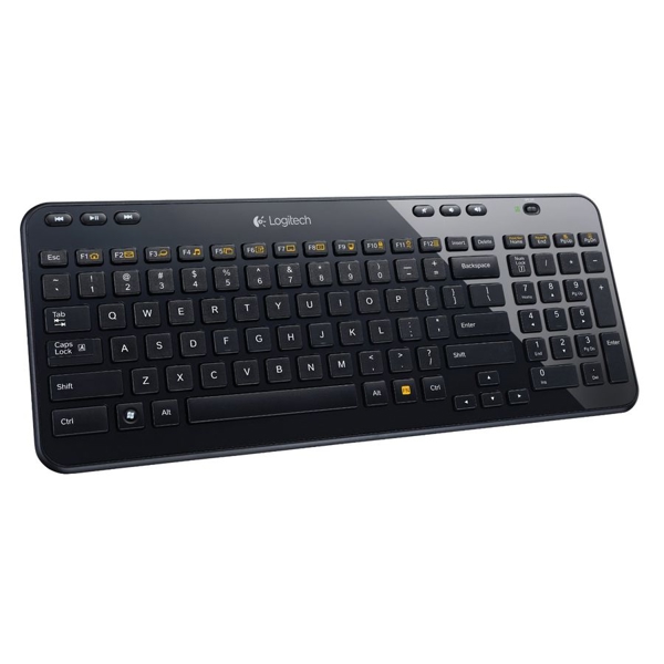K360 Logitech Wireless Keyboard BLACK ENG/RUS L920-003095