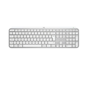 MX Keys S, Logitech Wireless Keyboard, White (L920-011588)
