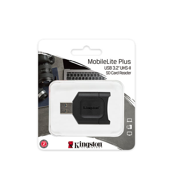 Kingston MobileLite Plus USB 3.1 SDHC/SDXC UHS-II Card Reader
