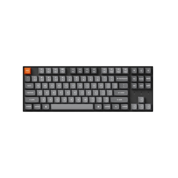 Mechanical keyboard Keychron K8 Pro 87Key, K pro Brown, WL/BT/USB-A, EN, White Led