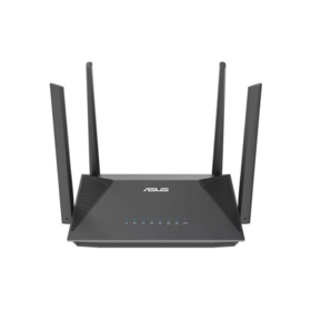 როუტერი: Asus RT-AX52 AX1800 Dual Band WiFi 6 Extendable Router - 90IG08T0-MO3H00