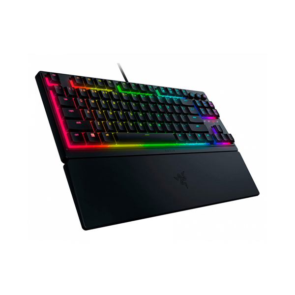 Razer Keyboard mechanical Ornata V3 TKL 84key, Mecha-Membrane Switch, USB-A, EN/RU, RGB, black