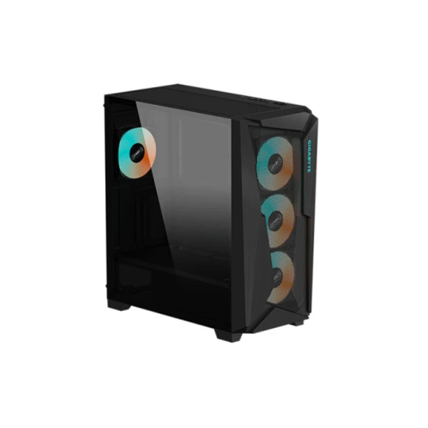 ქეისი: Gigabyte C301G 4x120mm ARGB Fans Mid Tower Black