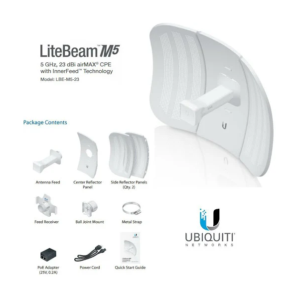 LiteBeam M5 - 23 dBi