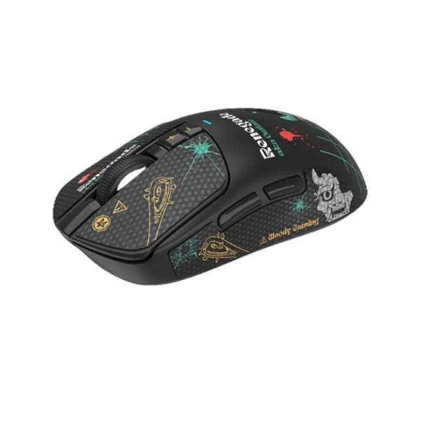 მაუსი: A4Tech Bloody R72 Ultra Duo Dual Mode Wireless Gaming Mouse Renegade Midnight