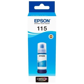 Epson კარტრიჯის მელანი I/C (b) L8160/L8180, 115 ECOTANK CYAN INK BOTTLE
