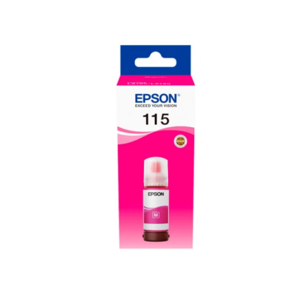 Epson კარტრიჯის მელანი I/C (b) L8160/L8180, 115 ECOTANK MAGENTA INK BOTTLE