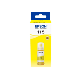 Epson კარტრიჯის მელანი I/C (b) L8160/L8180, 115 ECOTANK YELLOW INK BOTTLE