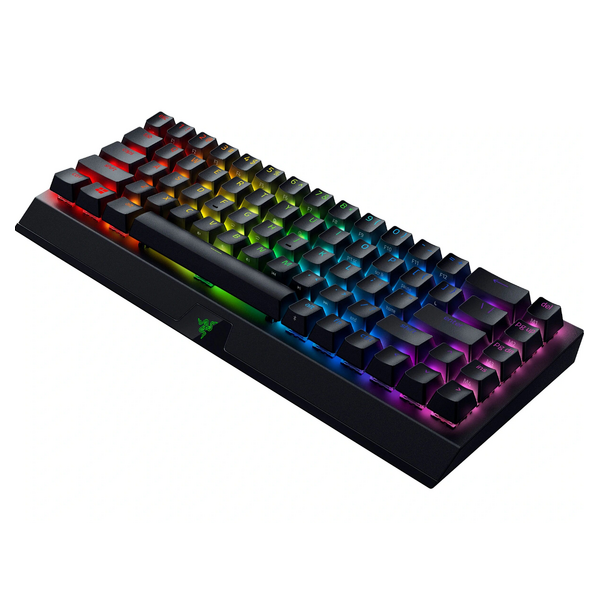 Razer Keyboard BlackWidow V3 Mini HyperSpeed RGB 68key Yellow Phantom Ed. USB/WL/BT EN Black