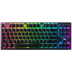 Razer Keyboard DeathStalker V2 Pro TKL RGB 85key Red Switch USB/BT/WL RU, black
