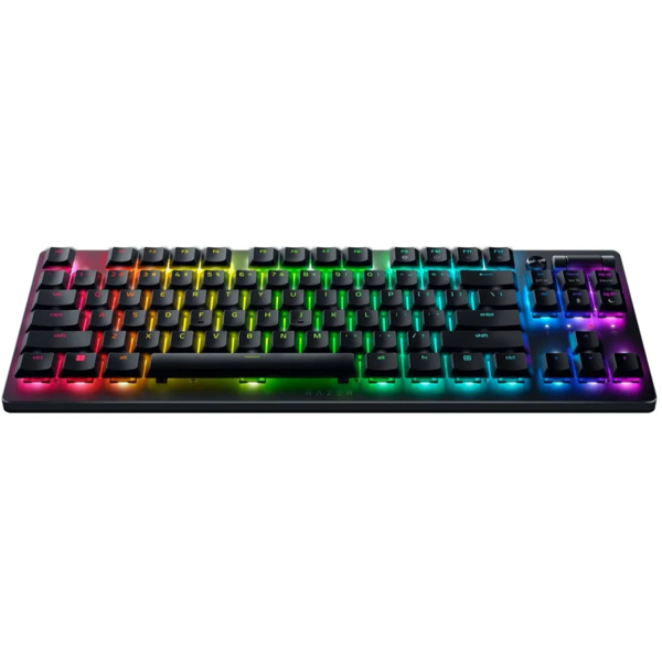 Razer Keyboard DeathStalker V2 Pro TKL RGB 85key Red Switch USB/BT/WL RU, black