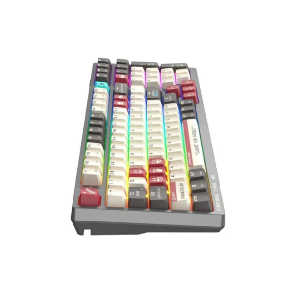 კლავიატურა: A4Tech Bloody WS98 Dual-Core Wireless Mechanical Keyboard BLMS Red Plus Switch Pixels Red