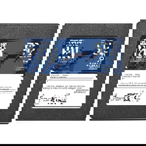 მყარი დისკი: Patriot P210 SSD 512GB SATA3 2.5 - P210S512G25