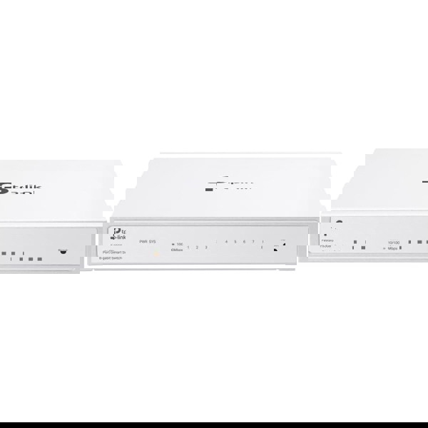 ქსელის გამანაწილებელი Festa FS308G, TP-Link, 8-Port 10/100/1000Mbps Smart Switch, Supports PoE input