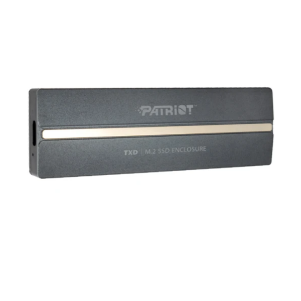 მყარი დისკის ყუთი: Patriot TXD SSD M.2 ENCLOSURE USB-C 3.2 Grey - PV810UPNGM