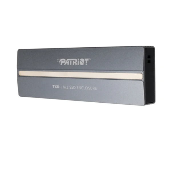 მყარი დისკის ყუთი: Patriot TXD SSD M.2 ENCLOSURE USB-C 3.2 Grey - PV810UPNGM