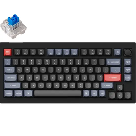 Keychron V2 68Key, K Pro Blue, Hot-Swap, QMK, Knob, USB-A, EN/UKR, RGB, Carb