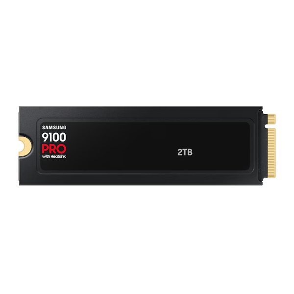 PC Components/ SSD/ Samsung 9100 PRO PCIe 5.0 2TB SSD MZ-VAP2T0CW With Heatsink