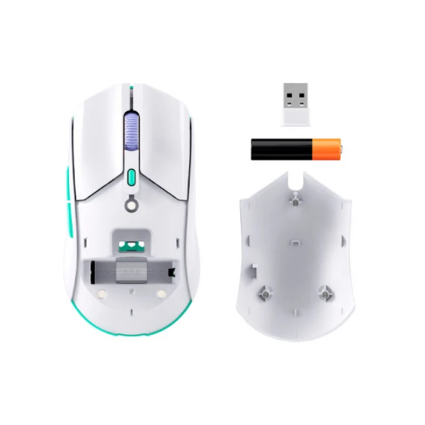 HyperX Pulsefire Haste 2 Core Wireless - Gaming Mouse (White)