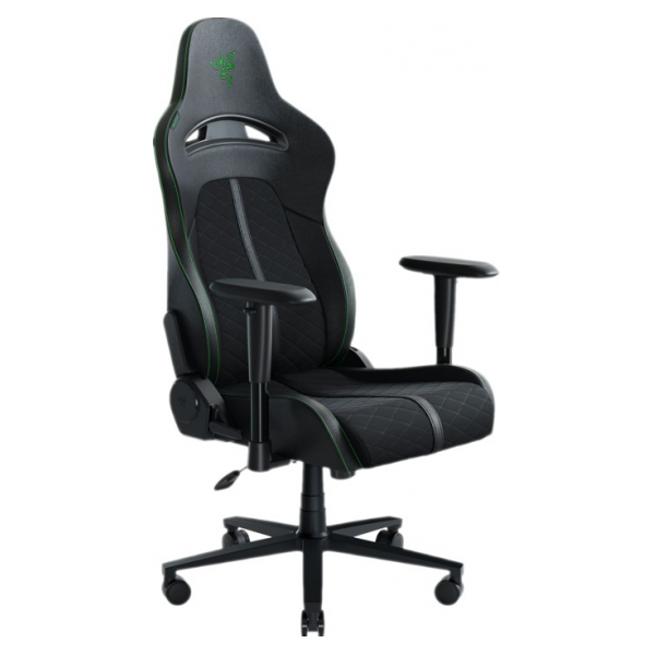 Razer Chair Enki Pro PU Leather- Alcantara, 4D-Armrests, black-green