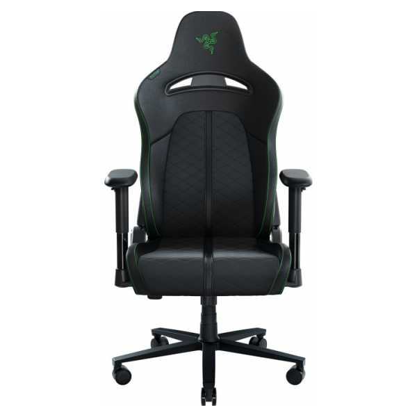 Razer Chair Enki Pro PU Leather- Alcantara, 4D-Armrests, black-green