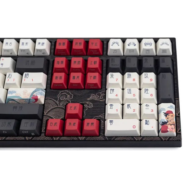 Varmilo Keyboard MA87M V2 Peking Opera EC Rose V2EN