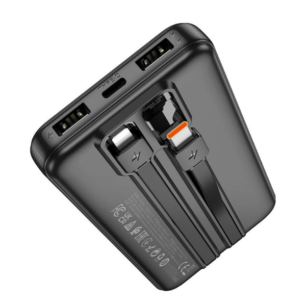 შემნახველი ბანკი J118 Speed energy 10000mAh  Black