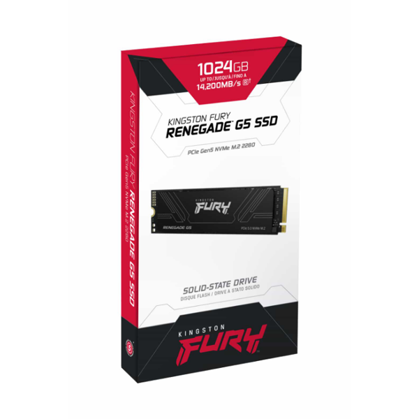 Kingston SSD M.2 1TB PCIe 5.0 FURY Renegade