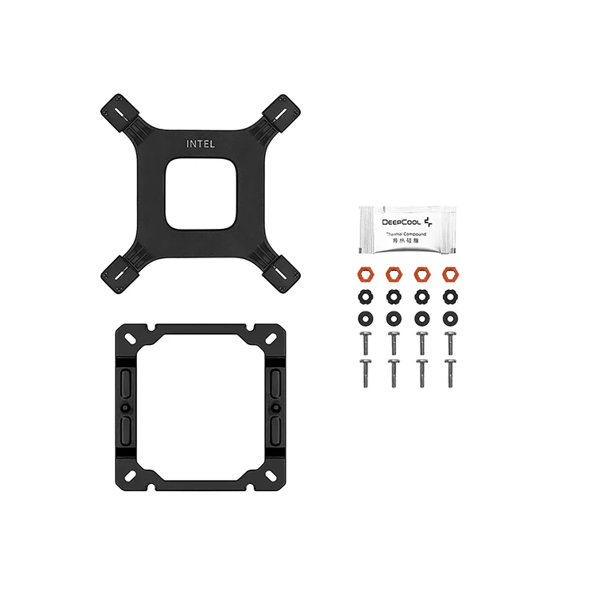 AG500 BK ARGB V2 DeepCool CPU Air Cooler, LGA1700/LGA2066/2011-v3/2011/1700/1200/AM5/AM4 240W TDP, Fan Speed: 300~1850 RPM