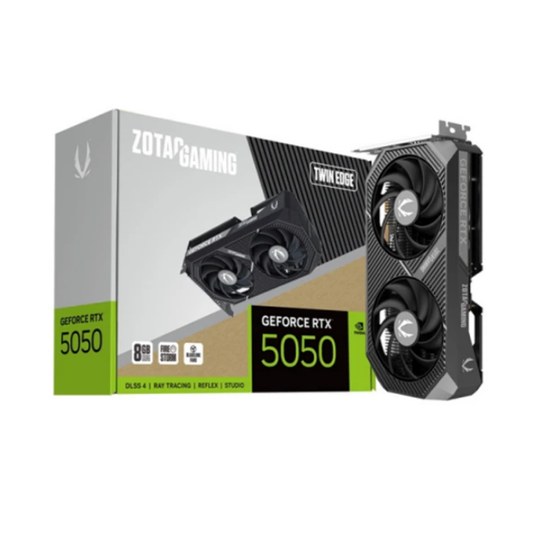 ვიდეო დაფა: Zotac GAMING GeForce RTX5050 Twin Edge 8GB 128-Bit GDDR6 - ZT-B50500E-10M