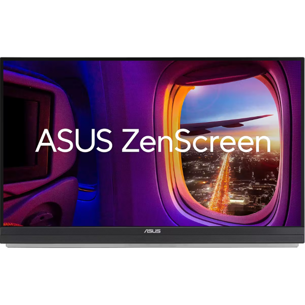 Asus Monitor portable 27" ZenScreen MB27ACF HDMI, USB-C, MM, IPS, 2560x1440, 100Hz, sRGB 99%, AdaptiveSync, Pivot, C-Clamp Arm