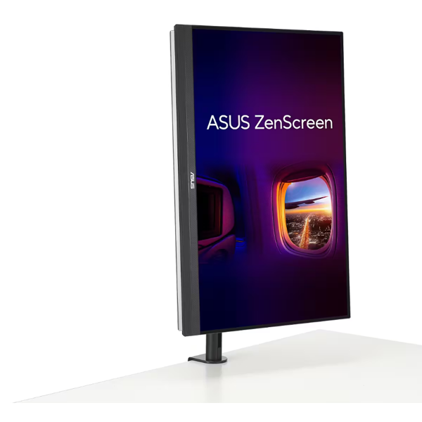 Asus Monitor portable 27" ZenScreen MB27ACF HDMI, USB-C, MM, IPS, 2560x1440, 100Hz, sRGB 99%, AdaptiveSync, Pivot, C-Clamp Arm