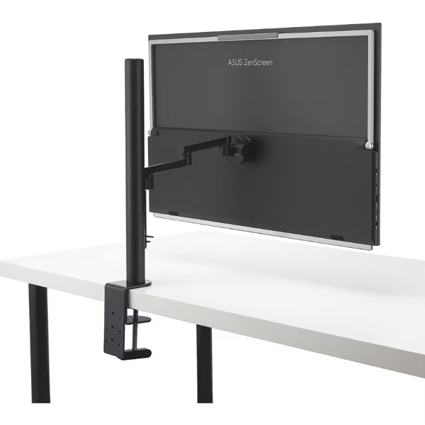 Asus Monitor portable 27" ZenScreen MB27ACF HDMI, USB-C, MM, IPS, 2560x1440, 100Hz, sRGB 99%, AdaptiveSync, Pivot, C-Clamp Arm