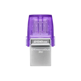 USB Flash Drive/ 256GB/ Kingston 256GB DataTraveler microDuo 3C 200MB/s dual USB-A + USB-C (DTDUO3CG3/256GB)