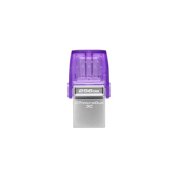 USB Flash Drive/ 256GB/ Kingston 256GB DataTraveler microDuo 3C 200MB/s dual USB-A + USB-C (DTDUO3CG3/256GB)