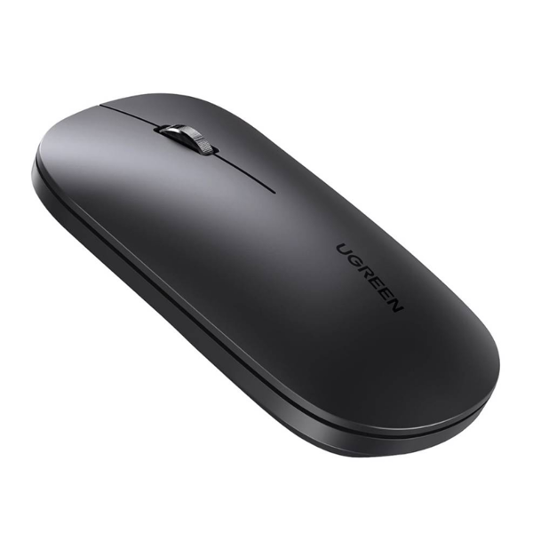 მაუსი UGREEN MU001 (90531), Wireless, Bluetooth, USB, Mouse, Starry Black
