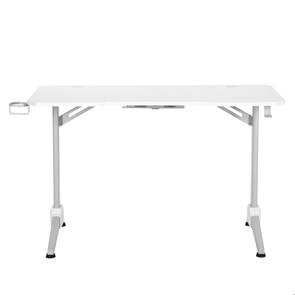 2E GAMING Table OTOROSHI, 120х60x75cm, white-grey