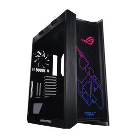 PC Components/ Case/ ASUS ROG Strix Helios Semi-Tower Case with Acrylic Window, LED Fan, ATX, 8 Expansion Slots, Up to 8 Fans, USB 3.0,