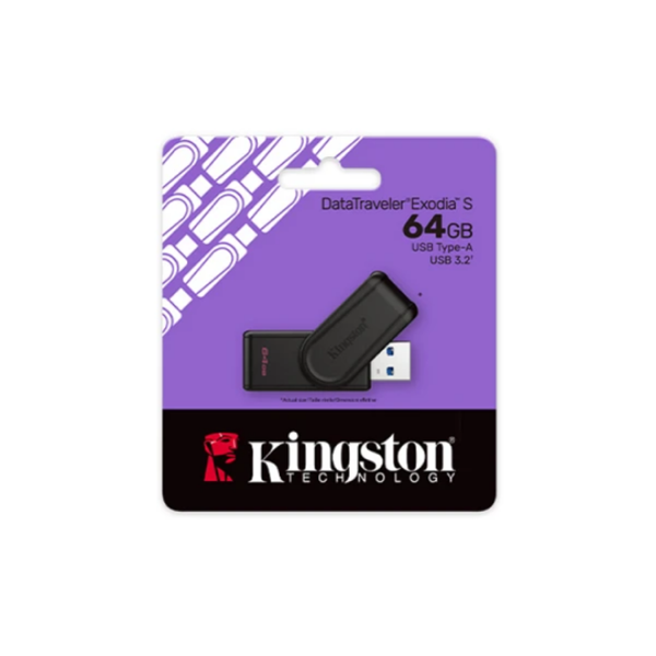 Kingston  64GB USB 3.2 Type-A Gen1 DT Exodia S